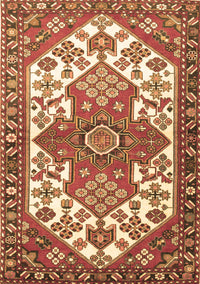Persian Brown Traditional Rug, tr202brn