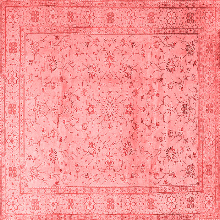Machine Washable Persian Red Traditional Rug, wshtr2030red