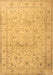 Machine Washable Persian Brown Traditional Rug, wshtr2030brn