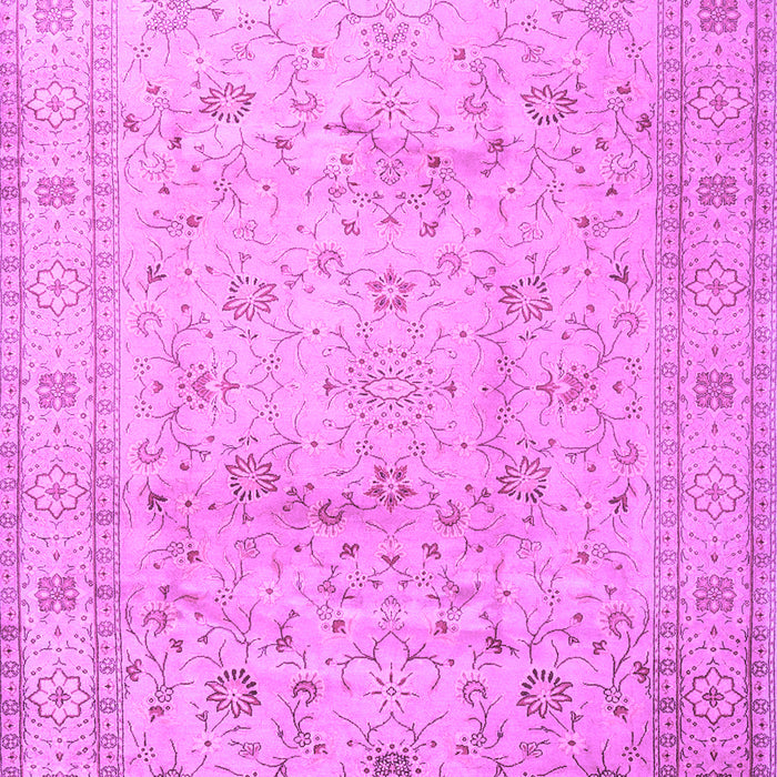 Machine Washable Persian Purple Traditional Area Rugs, wshtr2030pur