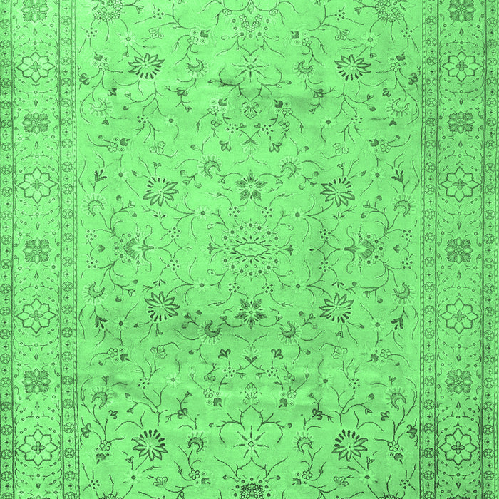 Persian Emerald Green Traditional Rug, tr2030emgrn