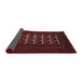 Sideview of Traditional Cranberry Red Persian Rug, tr2031