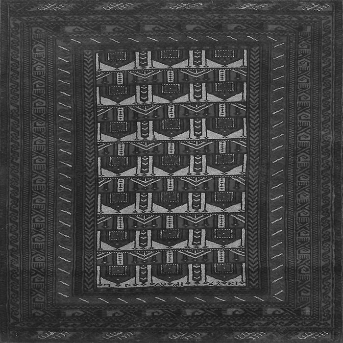 Serging Thickness of Persian Gray Traditional Rug, tr2031gry