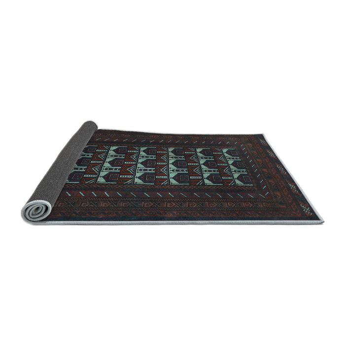 Sideview of Persian Light Blue Traditional Rug, tr2031lblu