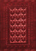 Persian Red Traditional Area Rugs