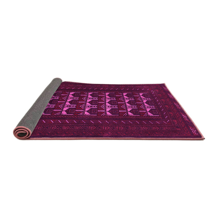 Sideview of Persian Pink Traditional Rug, tr2031pnk
