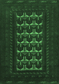 Persian Emerald Green Traditional Rug, tr2031emgrn