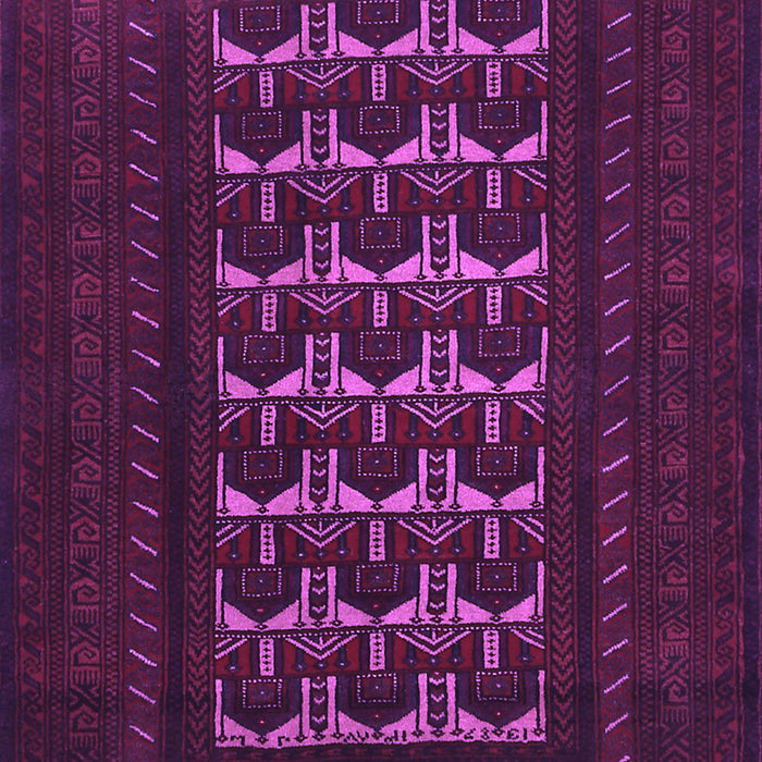Machine Washable Persian Purple Traditional Area Rugs, wshtr2031pur
