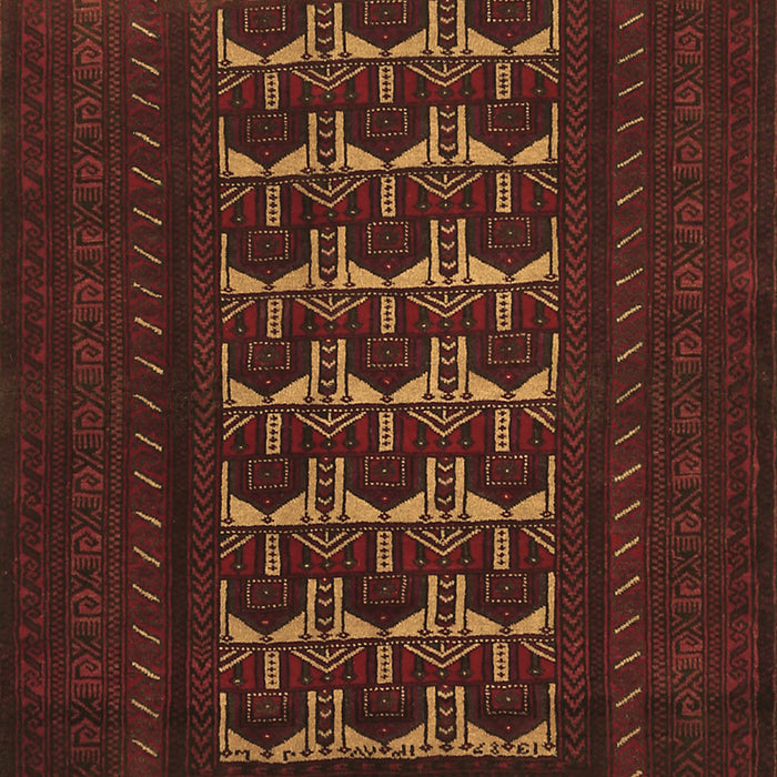 Persian Brown Traditional Rug, tr2031brn