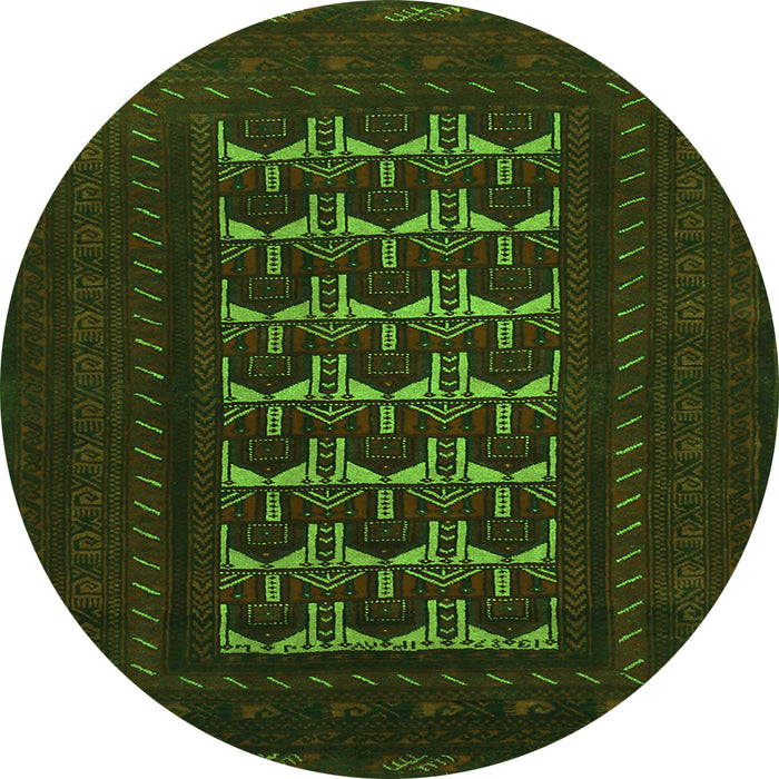Machine Washable Persian Green Traditional Area Rugs, wshtr2031grn