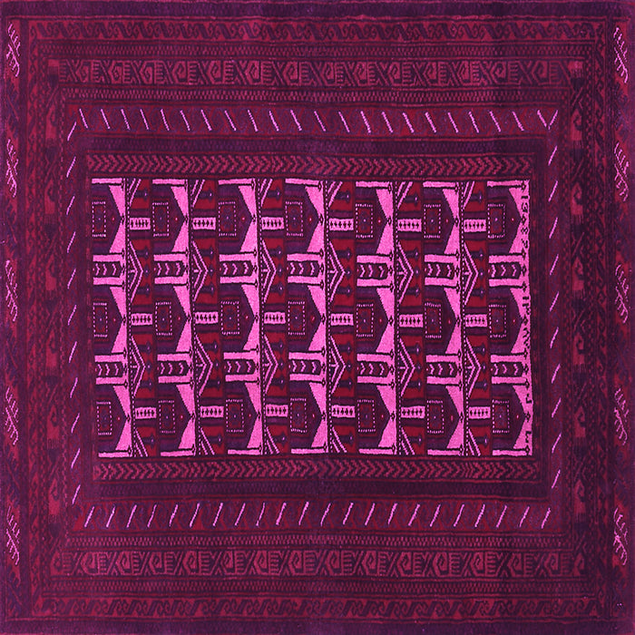 Square Persian Pink Traditional Rug, tr2031pnk