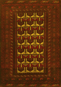 Persian Yellow Traditional Rug, tr2031yw