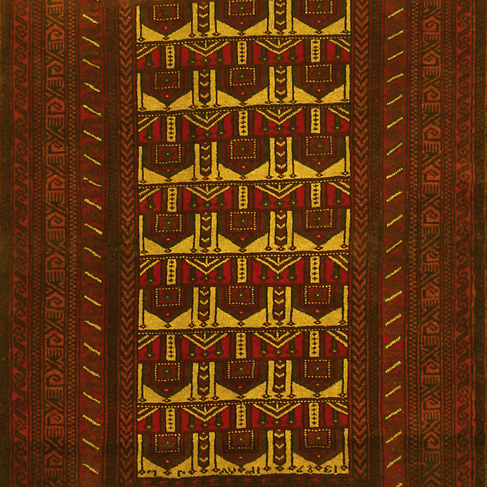 Persian Yellow Traditional Rug, tr2031yw