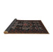 Sideview of Traditional Bakers Brown Persian Rug, tr2032