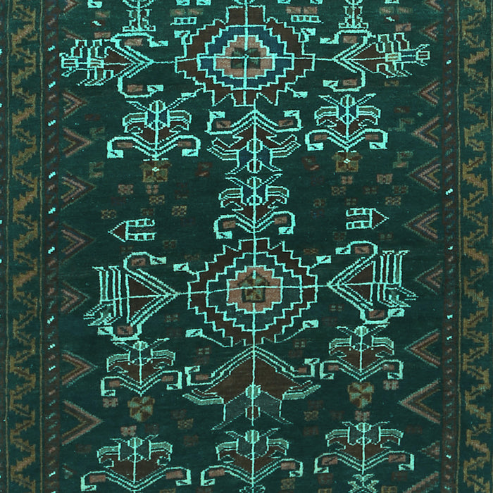 Persian Turquoise Traditional Rug, tr2032turq