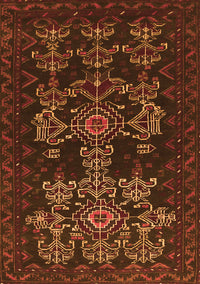 Persian Orange Traditional Rug, tr2032org