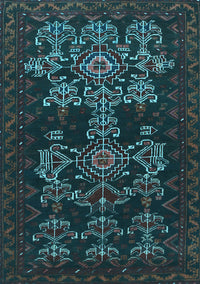 Persian Light Blue Traditional Rug, tr2032lblu