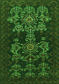 Persian Green Traditional Rug, tr2032grn