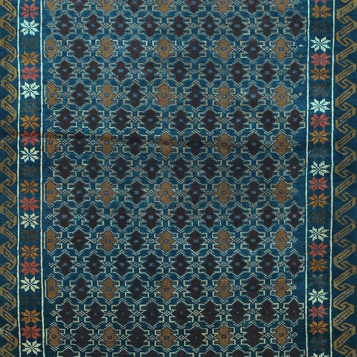 Persian Light Blue Traditional Rug, tr2033lblu