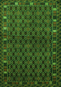 Persian Green Traditional Rug, tr2033grn