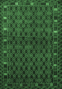 Persian Emerald Green Traditional Rug, tr2033emgrn