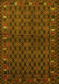Persian Yellow Traditional Rug, tr2033yw