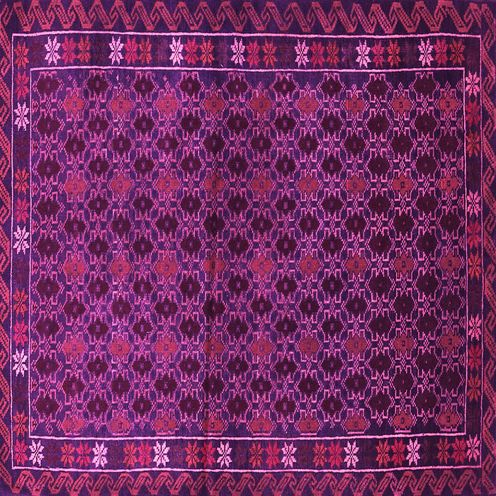 Square Persian Pink Traditional Rug, tr2033pnk