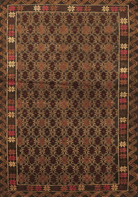 Persian Brown Traditional Rug, tr2033brn
