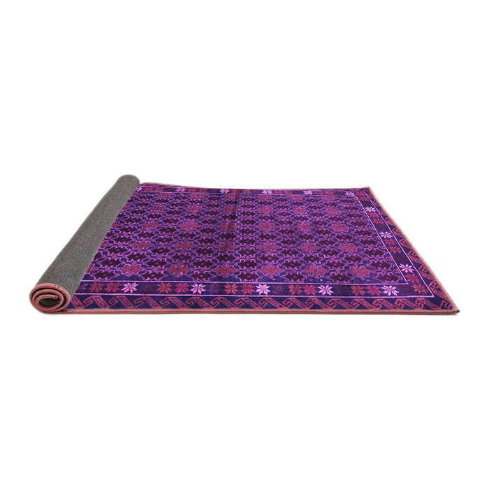 Sideview of Persian Purple Traditional Rug, tr2033pur