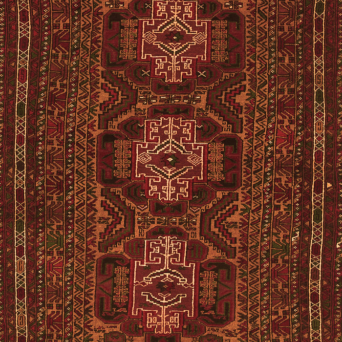 Persian Orange Traditional Rug, tr2034org