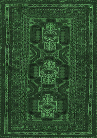 Persian Emerald Green Traditional Rug, tr2034emgrn