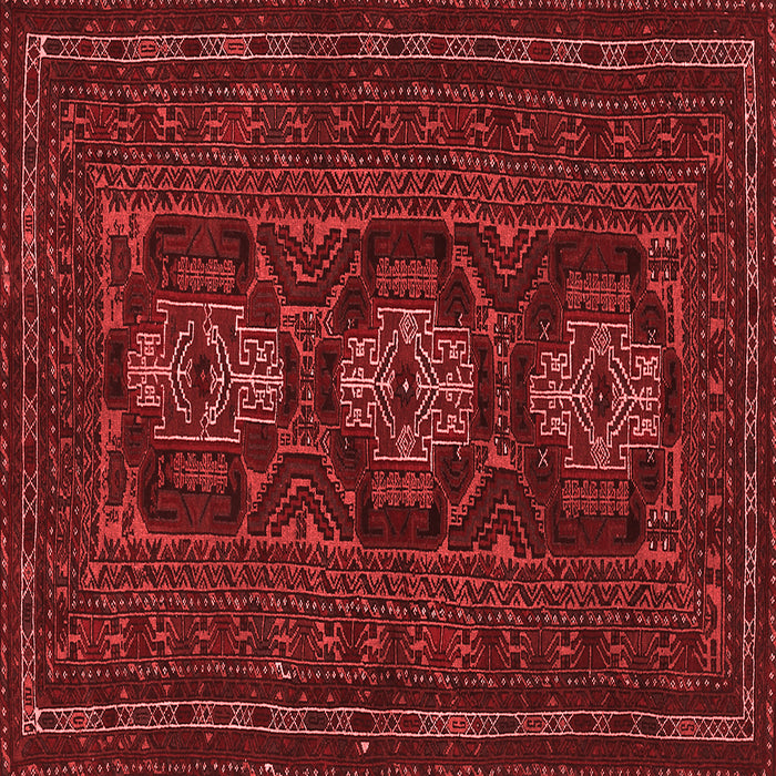 Machine Washable Persian Red Traditional Rug, wshtr2034red