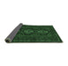Sideview of Persian Emerald Green Traditional Rug, tr2034emgrn