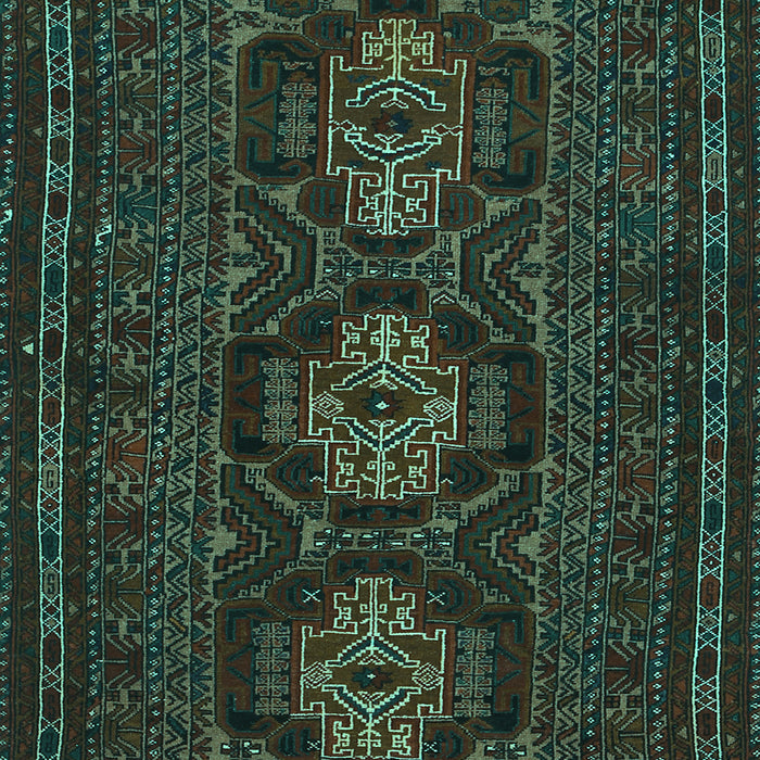 Persian Turquoise Traditional Rug, tr2034turq