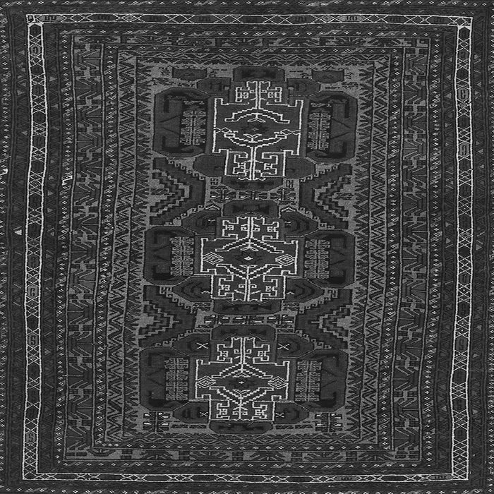 Serging Thickness of Persian Gray Traditional Rug, tr2034gry