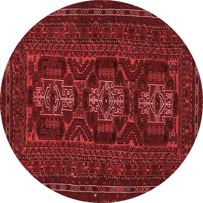 Machine Washable Persian Red Traditional Rug, wshtr2034red