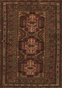 Persian Brown Traditional Rug, tr2034brn