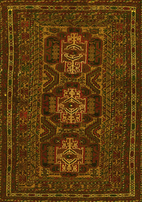Persian Yellow Traditional Rug, tr2034yw