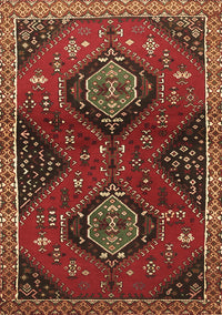Persian Brown Traditional Rug, tr2035brn