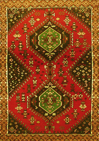 Persian Yellow Traditional Rug, tr2035yw