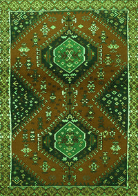 Persian Green Traditional Rug, tr2035grn