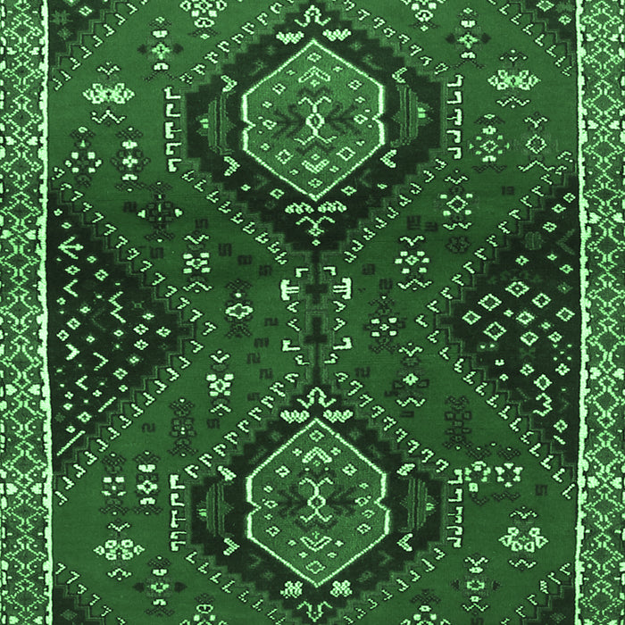 Persian Emerald Green Traditional Rug, tr2035emgrn