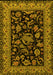 Persian Yellow Traditional Rug, tr2036yw