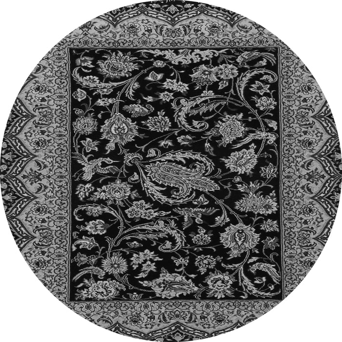 Square Persian Gray Traditional Rug, tr2036gry