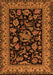 Persian Orange Traditional Rug, tr2036org