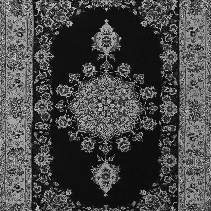 Medallion Gray Traditional Rug, tr2037gry
