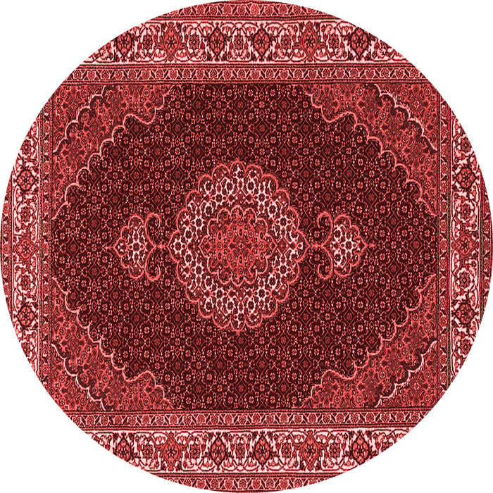 Medallion Red Traditional Rug, tr2038red