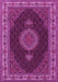 Medallion Pink Traditional Rug, tr2038pnk