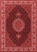 Medallion Red Traditional Area Rugs