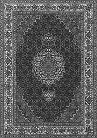 Medallion Gray Traditional Rug, tr2038gry